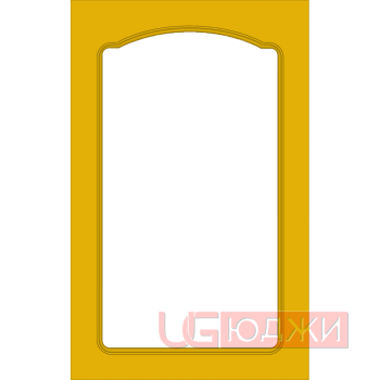 Фасад Эмаль Матовая 19мм Стандарт 3 Витрина