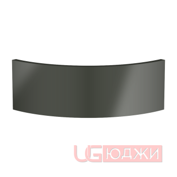 Цоколь полукруглый Эмаль Глянец R300х150мм