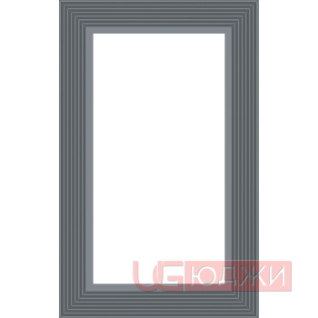 Фасад Эмаль Матовая 19мм Престиж Модерн 77 Витрина