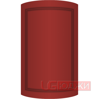 Фасад Эмаль Матовая 19мм Престиж Классика 73 полукруглый R300 высота 357-716мм