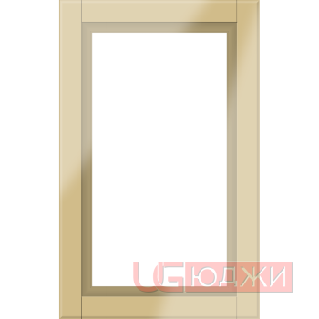 Фасад Эмаль Глянец 19мм Престиж Классика 67 Витрина