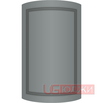 Фасад Эмаль Матовая 19мм Престиж Классика 73 полукруглый R300 высота 357-716мм