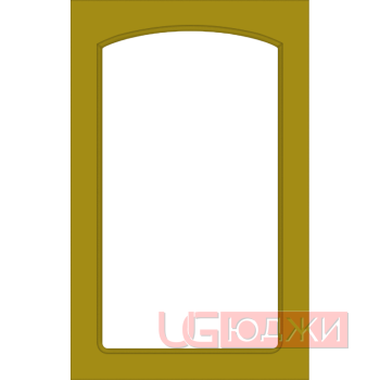 Фасад Эмаль Матовая 19мм Стандарт 11 Витрина