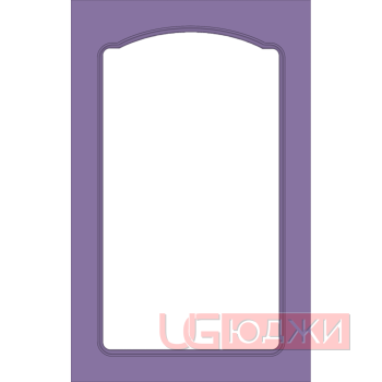 Фасад Эмаль Матовая 19мм Стандарт 3 Витрина