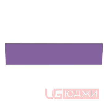 Цоколь прямой Эмаль Матовая 2300х100х19мм