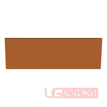 Цоколь прямой Эмаль Матовая 2300х150х19мм