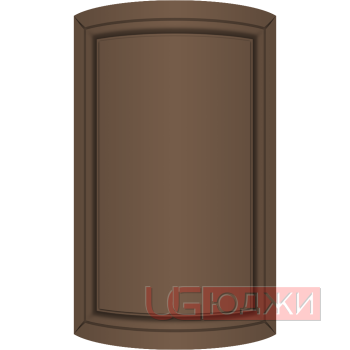 Фасад Эмаль Матовая 19мм Престиж Классика 71 полукруглый R300 высота 357-716мм