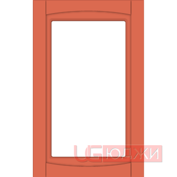 Фасад Эмаль Матовая 19мм Престиж Классика 66 Витрина