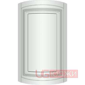 Фасад Эмаль Матовая 19мм Престиж Классика 66 полукруглый R300 высота 357-716мм