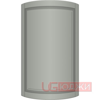 Фасад Эмаль Матовая 19мм Престиж Классика 67 полукруглый R300 высота 717-916мм