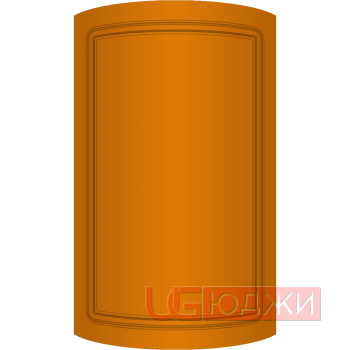 Фасад Эмаль Матовая 19мм Стандарт 1 полукруглый R300 высота 357-716мм