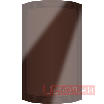 Фасад Эмаль Глянец 19мм Престиж Модерн 77 полукруглый R300 высота 717-916мм