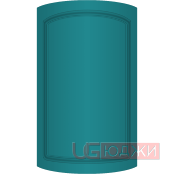 Фасад Эмаль Матовая 19мм Стандарт 11 полукруглый R300 высота 357-716мм