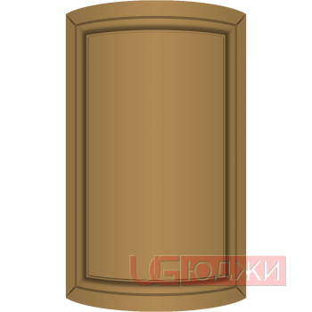 Фасад Эмаль Матовая 19мм Престиж Классика 71 полукруглый R300 высота 357-716мм