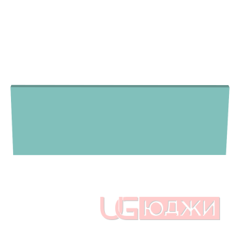 Цоколь прямой Эмаль Матовая 2300х150х19мм