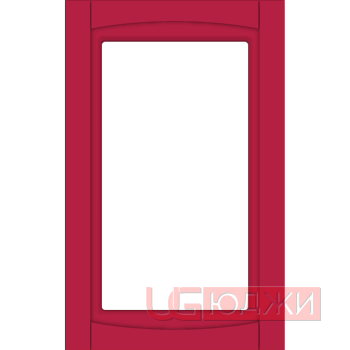 Фасад Эмаль Матовая 19мм Престиж Классика 66 Витрина