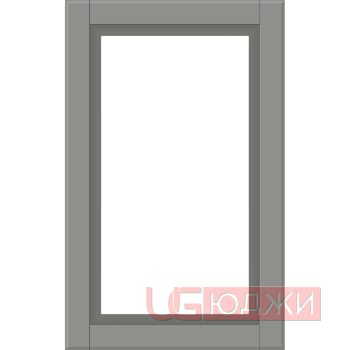 Фасад Эмаль Матовая 19мм Престиж Классика 67 Витрина