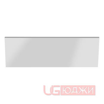 Цоколь прямой Эмаль Глянец 2300х150х19мм