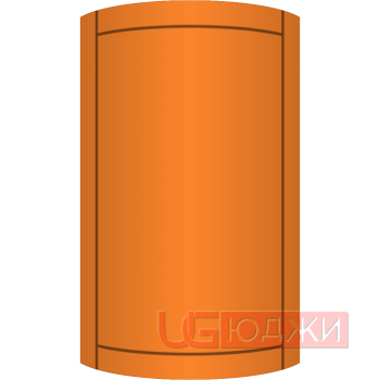 Фасад Эмаль Матовая 19мм Стандарт 6 полукруглый R300 высота 357-716мм