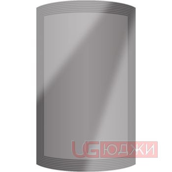 Фасад Эмаль Глянец 19мм Престиж Модерн 77 полукруглый R300 высота 717-916мм