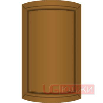 Фасад Эмаль Матовая 19мм Престиж Классика 71 полукруглый R300 высота 357-716мм