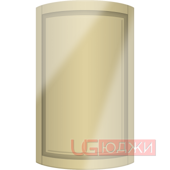 Фасад Эмаль Глянец 19мм Престиж Классика 67 полукруглый R300 высота 717-916мм