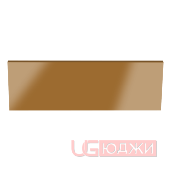 Цоколь прямой Эмаль Глянец 2300х150х19мм