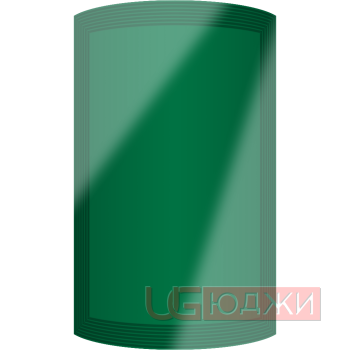 Фасад Эмаль Глянец 19мм Престиж Модерн 77 полукруглый R300 высота 717-916мм