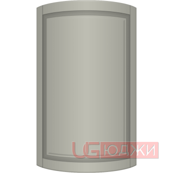 Фасад Эмаль Матовая 19мм Престиж Классика 67 полукруглый R300 высота 717-916мм