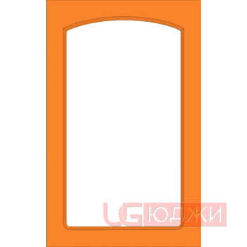 Фасад Эмаль Матовая 19мм Стандарт 11 Витрина