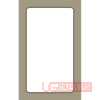 Фасад Эмаль Матовая 19мм Стандарт 1 Витрина