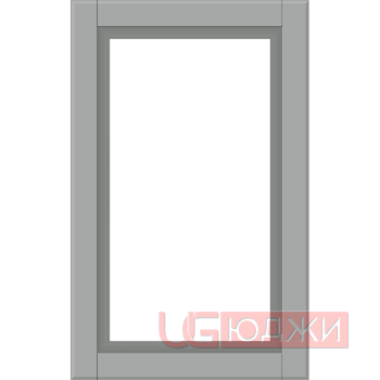 Фасад Эмаль Матовая 19мм Престиж Классика 67 Витрина