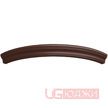 Карниз верхний прямой Эмаль Матовая 2400х60х80мм