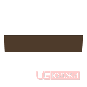 Цоколь прямой Эмаль Матовая 2300х100х19мм