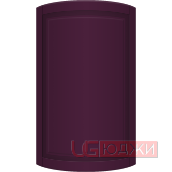 Фасад Эмаль Матовая 19мм Престиж Классика 67 полукруглый R300 высота 717-916мм