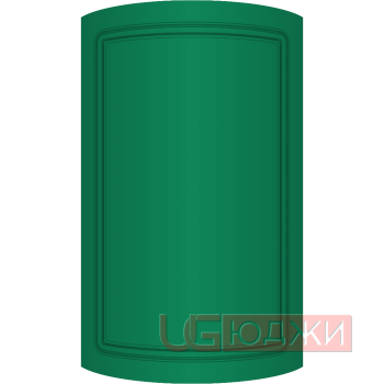 Фасад Эмаль Матовая 19мм Стандарт 1 полукруглый R300 высота 357-716мм