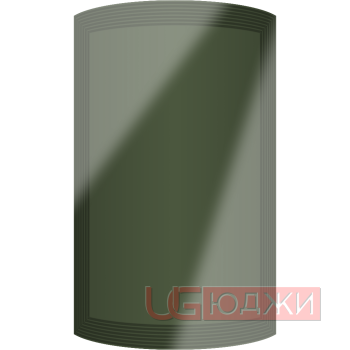 Фасад Эмаль Глянец 19мм Престиж Модерн 77 полукруглый R300 высота 717-916мм