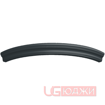 Карниз верхний полукруглый Эмаль Матовая R300х60мм