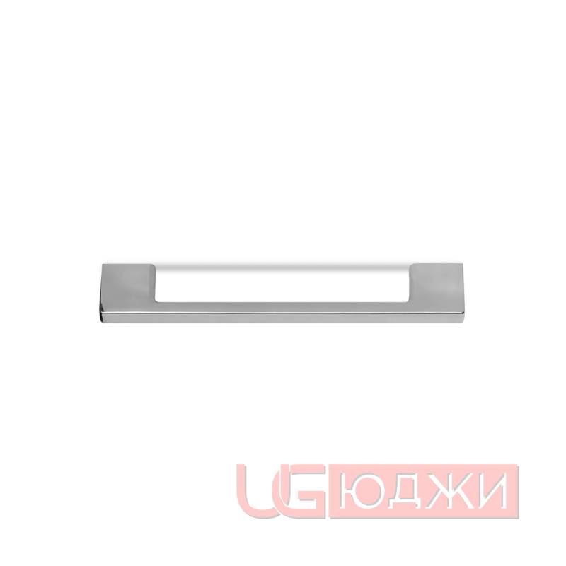 Ручка металлическая UZ 819 128мм, хром