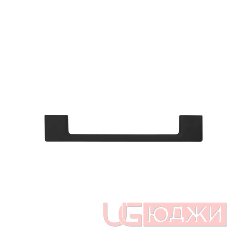 Ручка металлическая UZ 819 128мм, чёрный матовый