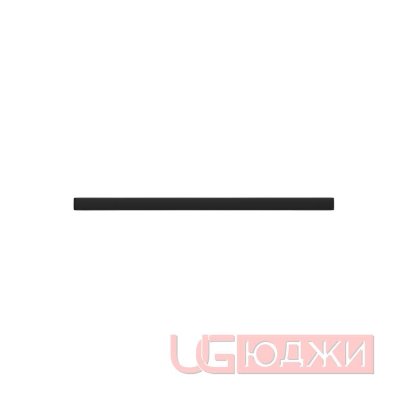 Ручка металлическая UZ 819 128мм, чёрный матовый