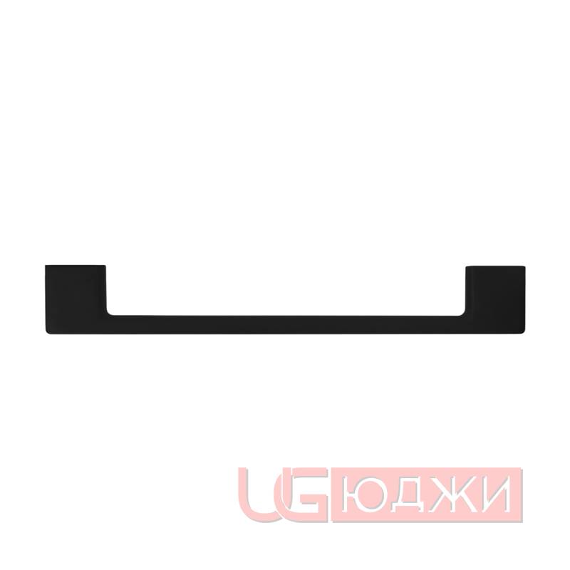 Ручка металлическая UZ 819 160мм, чёрный матовый