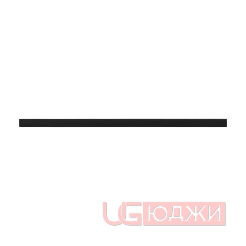 Ручка металлическая UZ 819 160мм, чёрный матовый