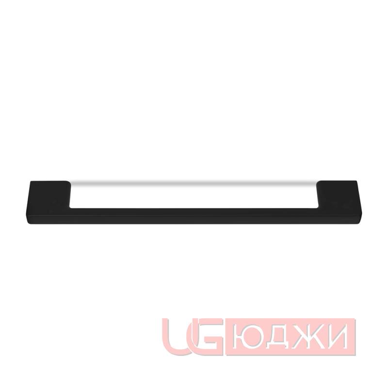 Ручка металлическая UZ 819 160мм, чёрный матовый