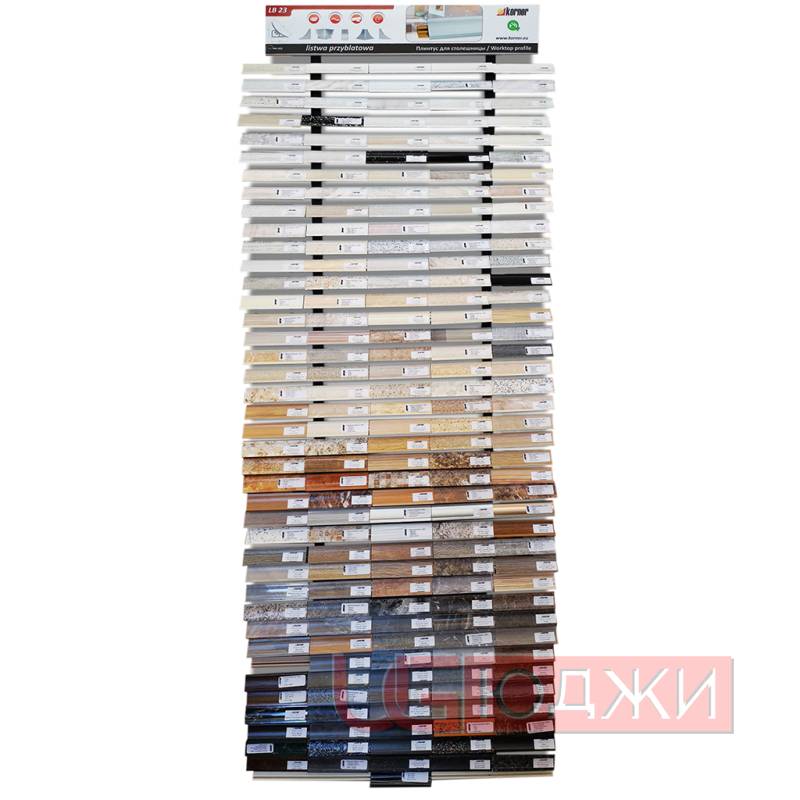 Образцы плинтусов Корнер LB-23