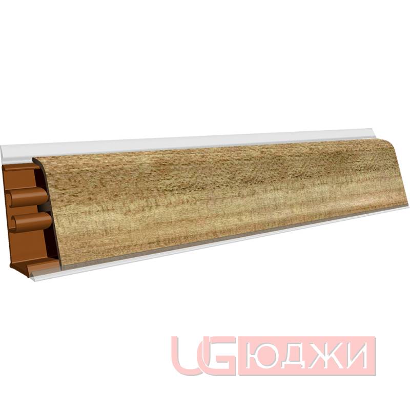 Плинтус для столешниц LB-37 3,0м 6055 Дерево ретро (/339)