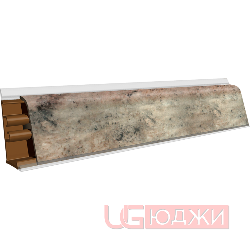 Плинтус для столешниц LB-38 3,0м 6125 Гранит бавария (6021м/339)