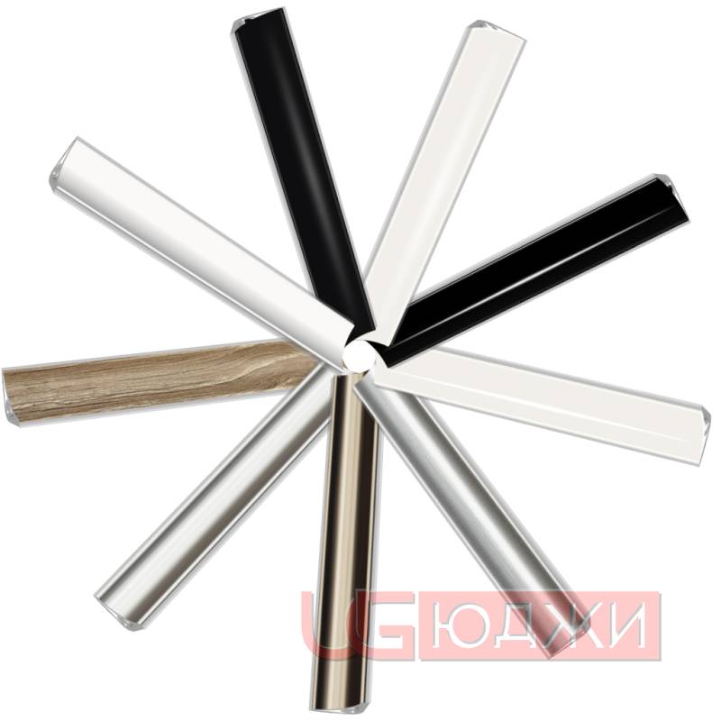 Образцы плинтусов Корнер LB-15