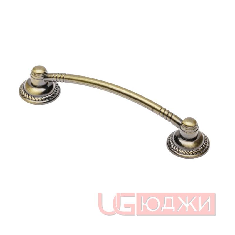 Ручка металлическая UZ REN 96мм, старое золото