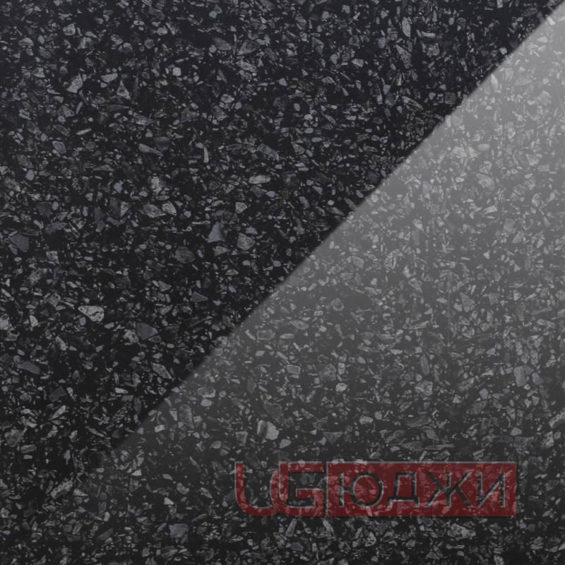 Столешница 3050х900х26мм 2U 4060Г Чёрное серебро